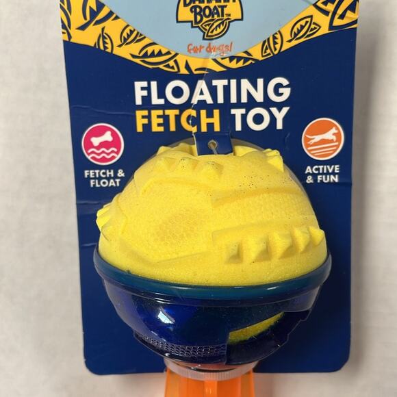 Banana Boat Dogs Floating Fetch Chew Toy Rocket Pool Lake Beach - Picture 2 of 6